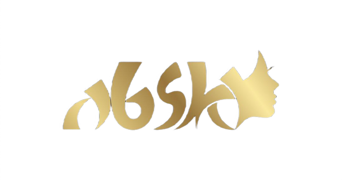 لوگو سالن زیبایی مهری ماه